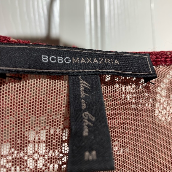 BCBG maxazria crew neck purple dress size M used in very good condition - Picture 6 of 7